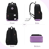 VASCHY Classic Water-resistant Lightweight Travel School Backpack — image 6