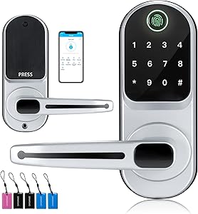 CATCHFACE Smart Fingerprint Lock B17-Silver Review