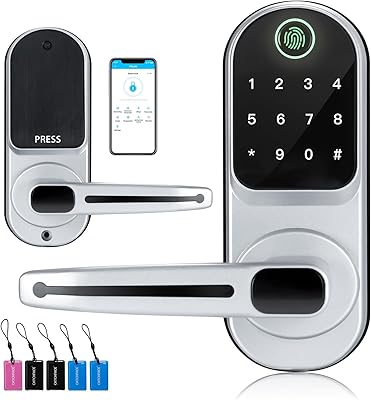 CATCHFACE Smart Fingerprint Lock B17-Silver