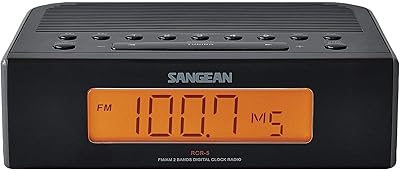 Sangean RCR-5 Digital AM/FM Clock Radio