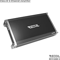 Recoil RED1800.5 5-Channel Car Audio Amplifier — image 2