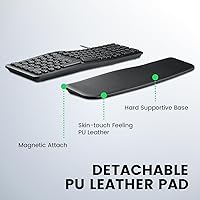 Perixx PERIBOARD-536B Wired Ergonomic Compact Keyboard — image 8