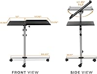 Mount-It! MI-7945 Projector Stand with Laptop Shelf — image 8