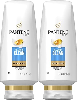 Pantene Classic Clean Conditioner 24 fl oz Twin Pack