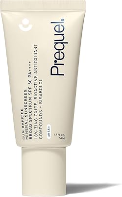 Prequel Skin Sun Barrier Mineral Sunscreen SPF 50, 1.7oz