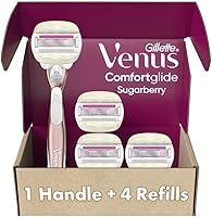 Gillette Venus Comfortglide Plus Olay Sugarberry Razor with Rose Gold Handle — image 1