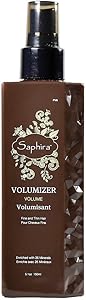 Saphira Volumizer Styling Spray for Fine and Thin Hair, 150mL Review