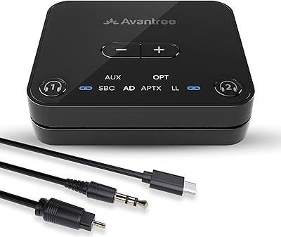 Avantree Audikast 3 Bluetooth 5.3 Transmitter