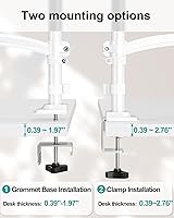 MOUNT PRO Dual Monitor Stand for Desk — image 8