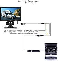 Camecho Vehicle Backup Camera 7″ Monitor — image 7