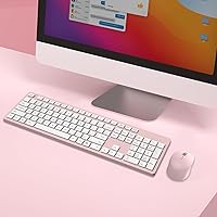 LeadsaiL K786-PINK Wireless Keyboard and Mouse Combo — image 7