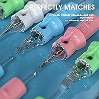 Dragonhawk Tattoo Cartridges Needles Kit - 50Pcs Mixed Sizes (#12 Curved Magnum) — image 2