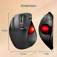ELECOM EX-G Left Handed Trackball Mouse — image 8