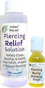Urban ReLeaf Piercing Bump Shrinking Drops & Piercing Relief Solution Review