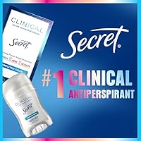 Secret Clinical Strength Antiperspirant Deodorant for Women, Free & Sensitive, 1.6 oz (Pack of 3) — image 6