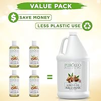 PUROLEO Sweet Almond Oil 64 Fl Oz — image 4