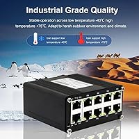 Steloproad Mini Industrial 10-Port Gigabit Ethernet Switch — image 4