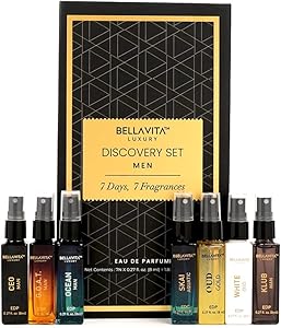 BellaVita Luxury Discovery Set Men's Perfumes 7x8ml Review