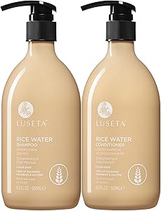 Luseta Rice Water Shampoo and Conditioner Set 16.9oz Review