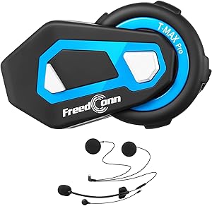 FreedConn T-Max Pro V5.0 Motorcycle Bluetooth Intercom Headset Review