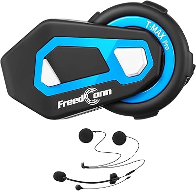 FreedConn T-Max Pro V5.0 Motorcycle Bluetooth Intercom Headset