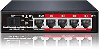 STEAMEMO 5-Port Gigabit PoE+ Switch 52W — image 1