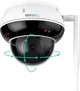 SV3C PTZ WiFi Security Camera 5MP Review