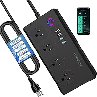 UseeLink Smart Power Strip with 4 Outlets and 4 USB Ports — image 1
