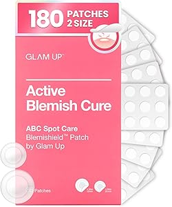 GLAM UP Hydrocolloid Blemish Pimple Zit Patches (180PCS) Review
