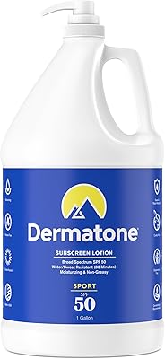 Dermatone Sport SPF 50 Sunscreen Lotion Gallon