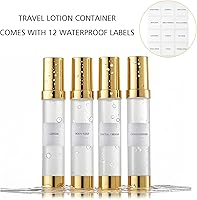 Golds Clear Travel Bottles 30ml (4 Pack) — image 5