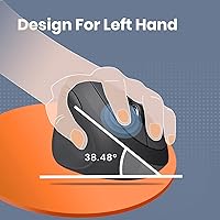 Perixx Perimice-719L Left Handed Wireless Vertical Mouse — image 2