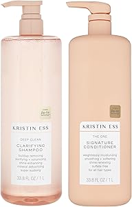Kristin Ess Clarifying Shampoo and Conditioner Set 33.8oz Review