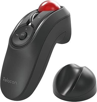 ELECOM Relacon Handheld Trackball Mouse