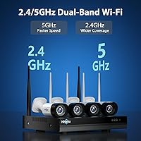 Hiseeu 3MP Wireless Security Camera System with 12 Cameras and 3TB HDD — image 8