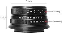 7artisans 25mm F1.8 APS-C Manual Lens for Fujifilm X-Mount Cameras — image 6
