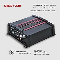 DS18 CANDY-X2B 800W Full-Range 2-Channel Car Amplifier — image 2