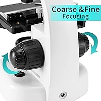 BOGRINUO Compound Binocular Microscope 40X-2000X Magnification — image 6