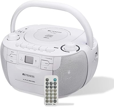 Retekess TR621 CD and Cassette Player Combo