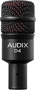 Audix D4 Hypercardioid Dynamic Instrument Microphone Review