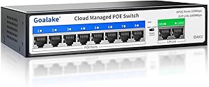 Goalake 10-Port PoE Switch