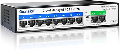 Goalake 10-Port PoE Switch