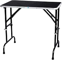 Master Equipment Adjustable Height Grooming Table, 42 x 24-Inch, Black — image 1