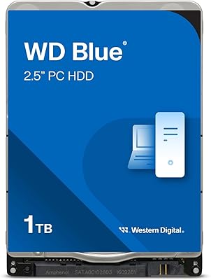 Western Digital 1TB WD Blue Mobile Hard Drive HDD
