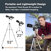 Celestron Travel Scope 60DX Portable Refractor Telescope — image 4