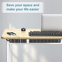 HHSOET 360° Rotating 12 Outlet Power Strip — image 4