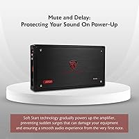 Rockville RXD-T2 2400W 2-Channel Car Amplifier — image 3