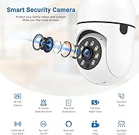 JWQPO T-CP8042LF-W3MB Light Bulb Security Camera — image 2