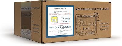 Dead Sea Warehouse Dead Sea Salts for Soaking 18.5 lbs
