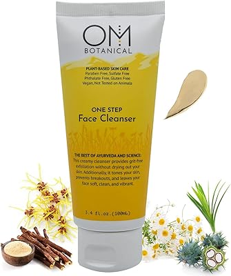 OM Botanical One Step Natural Face Cleanser 4oz
